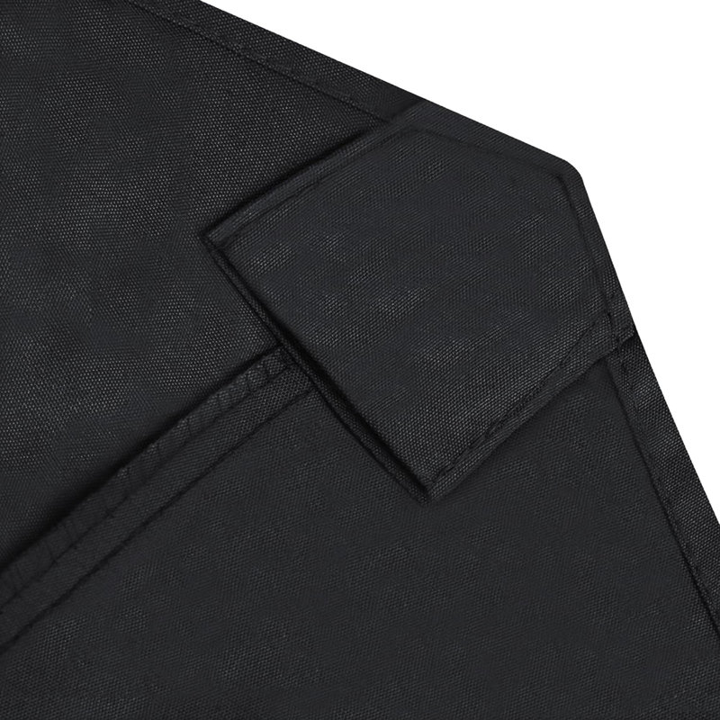 Housse de protection pour parapluie, H 2,76 po x l 7,68 po x P 12,99 po, Noir, noir, noir, noir