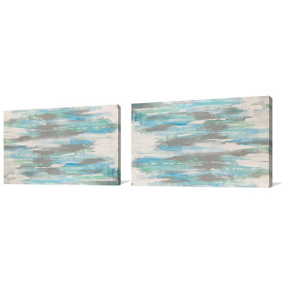 " Blue Gaze (square) " by Cassie Studios 2 - Pieces