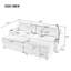 Canapé modulaire multifonctionnel avec repose-pieds-1744963814-1744974983