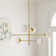 Alison 6 - Light Dimmable Modern Linear Chandelier