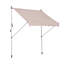 Dakota Fields 200cm W x 150cm D Polyester Cover Retractable Patio Awning-347153776