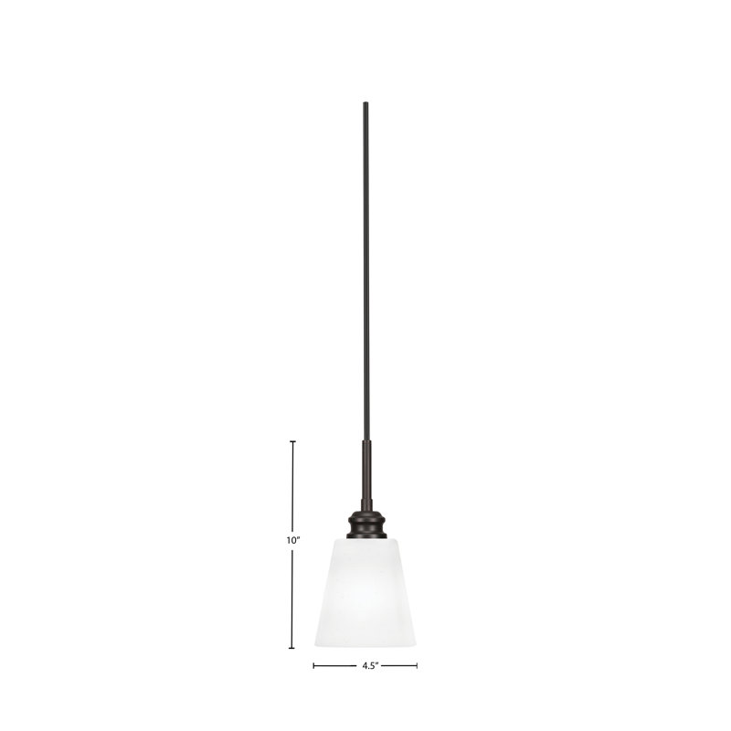 Mini-luminaire suspendu Edge Cord, Espresso