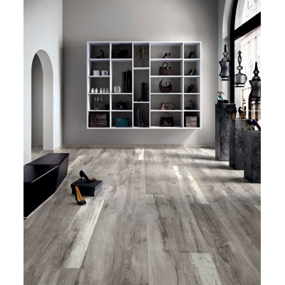 Heritage 8" x 48" Porcelain Wood Look Wall & Floor Tile