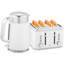 HOMCOM Electric Stainless Steel Kettle and Toaster Set 3000W 1.7L-719103683
