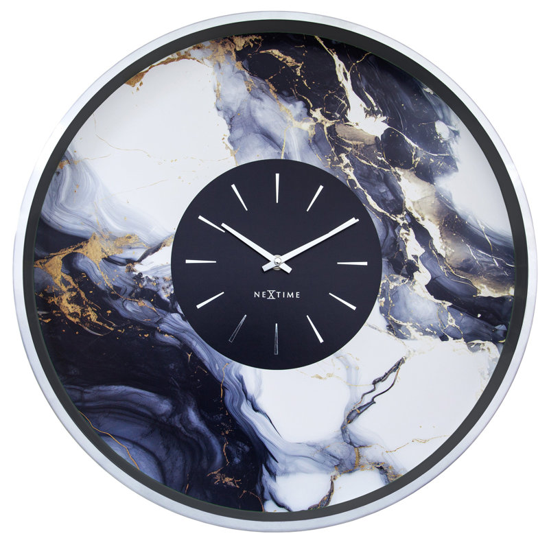 Modern Classic Aluminium Wall Clock