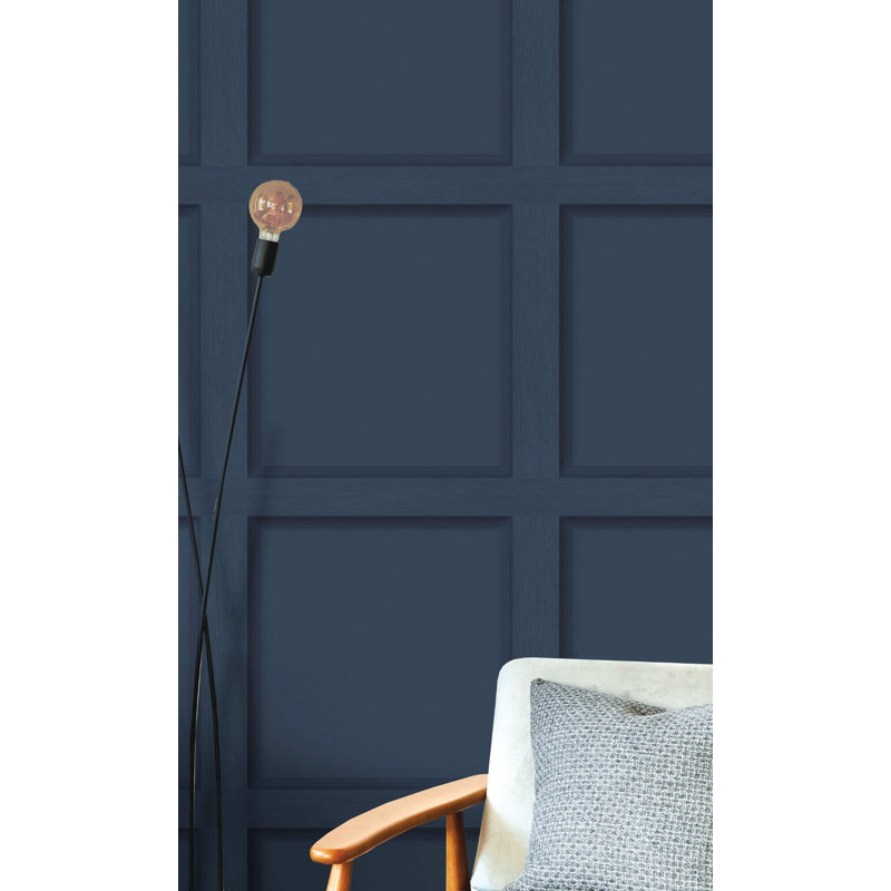 Rouleau de papier peint L 33 pi x l 21 po, Bleu