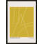 Geometric Abstraction In Yellow Print by Romina Gadler-733054573-733054570