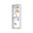 25.5" x 14" x 71.25" Shelf Tower Unit in White