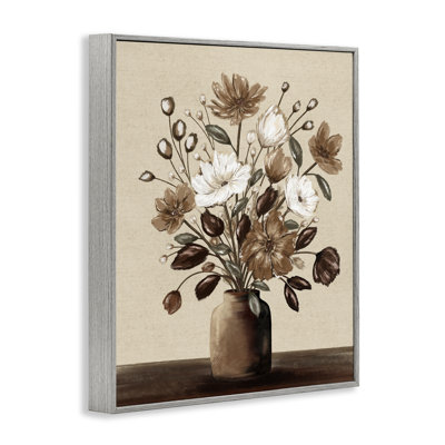 Vase encadré giclée, design par Kristen Dalpiaz
