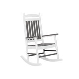 Casual Back Outdoor Rocker Chair