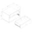 Table d'appoint flottante Essence-112510311