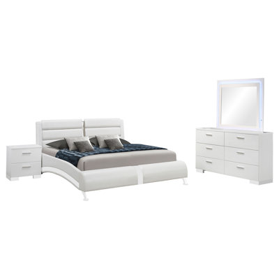 Ensemble de chambre avec très grand lit 4 pièces Fillmore