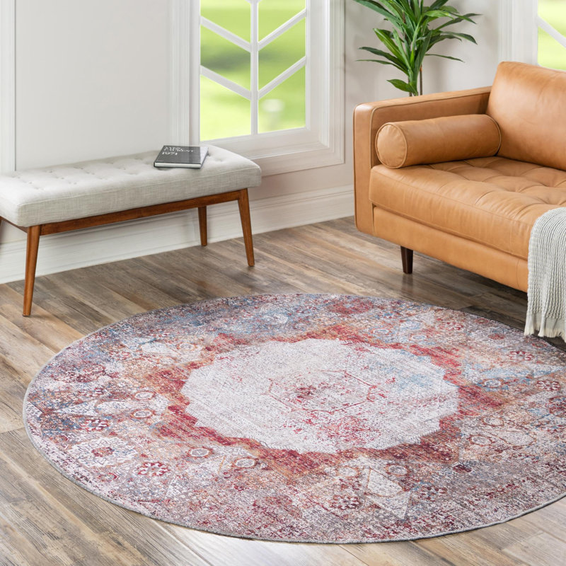 Tapis lavable Yara, Rond 4 pi