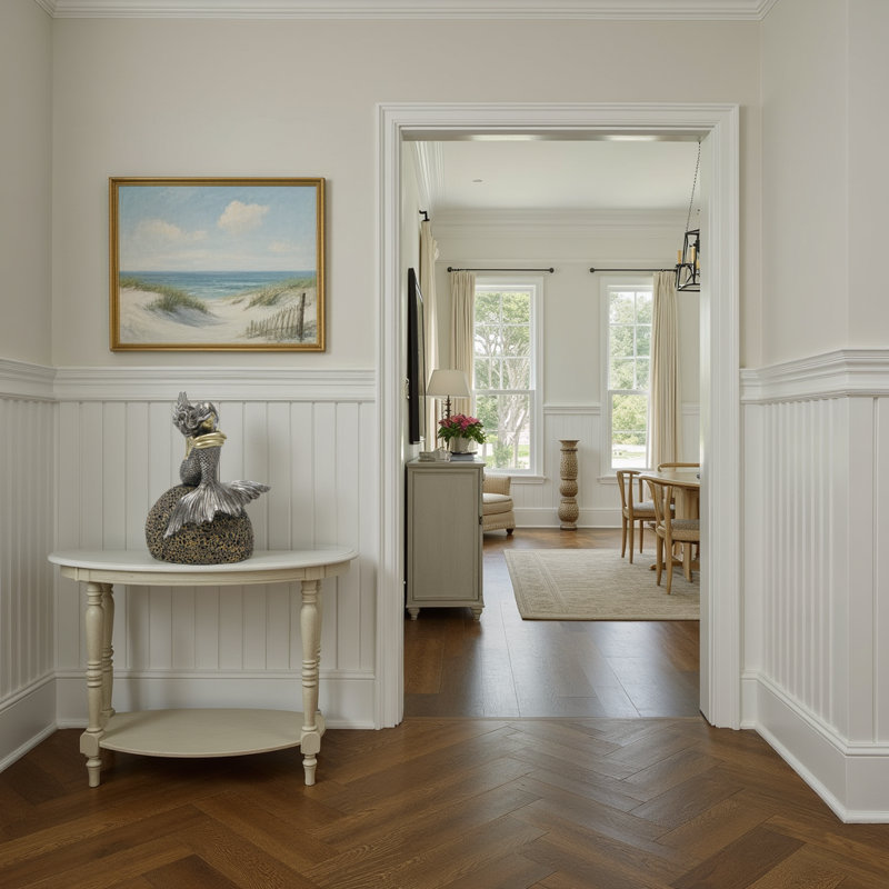 10" Brown and Silver Contemplative Mermaid Resin Tabletop Sculpture