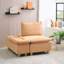 Fauteuil de rangement sans accoudoirs l 45,7 po avec porte-gobelet-107193657