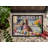 Decorating Easter Saluki Doormat-112770119