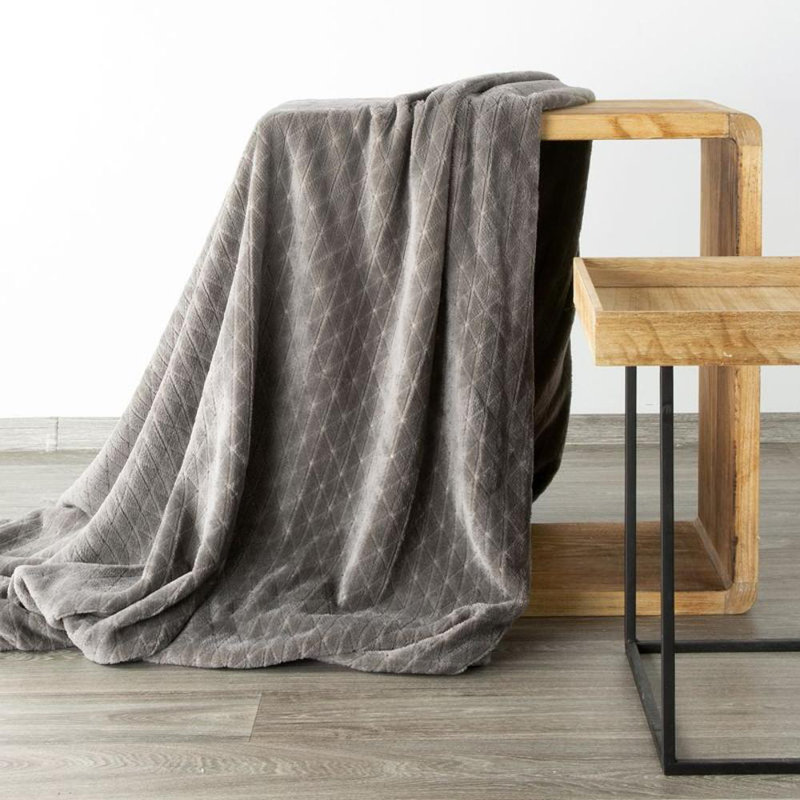 Throw Blanket, W150 x L200cm, Silver