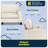 Serta Palisades 73" Track Arm Sofa, Easy Care Fabric, Soft Pillow Back, Pocket Coil Seat Cushions-91084011