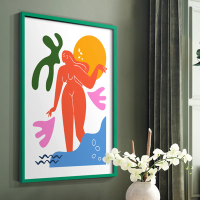 Matisse CDLIV, reproduction encadrée - bois massif