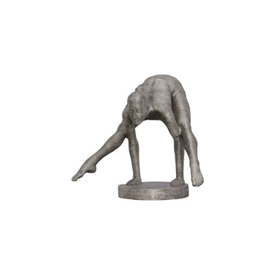 Balancing Body Statue, Aluminum