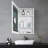 Cumber W H Frameless Medicine Cabinet Mirror Fixed-289070843