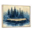 Forêt d'hiver sur bois, diapositive Harmony II - forêt, art mural-1740374145-1740374146-1763149629
