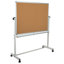 Tableau blanc mobile à double face avec plumier Hendrick-82093458-88912389