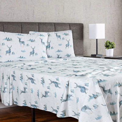 Colyt 100% Cotton Flannel Sheet Set