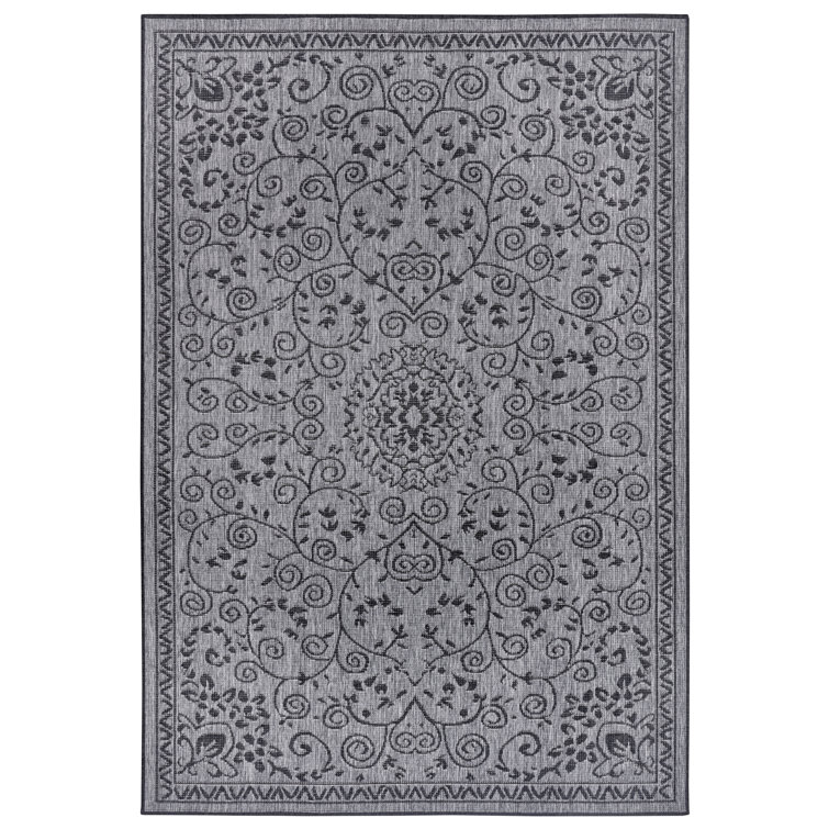 Leyte Flatweave Black Rug