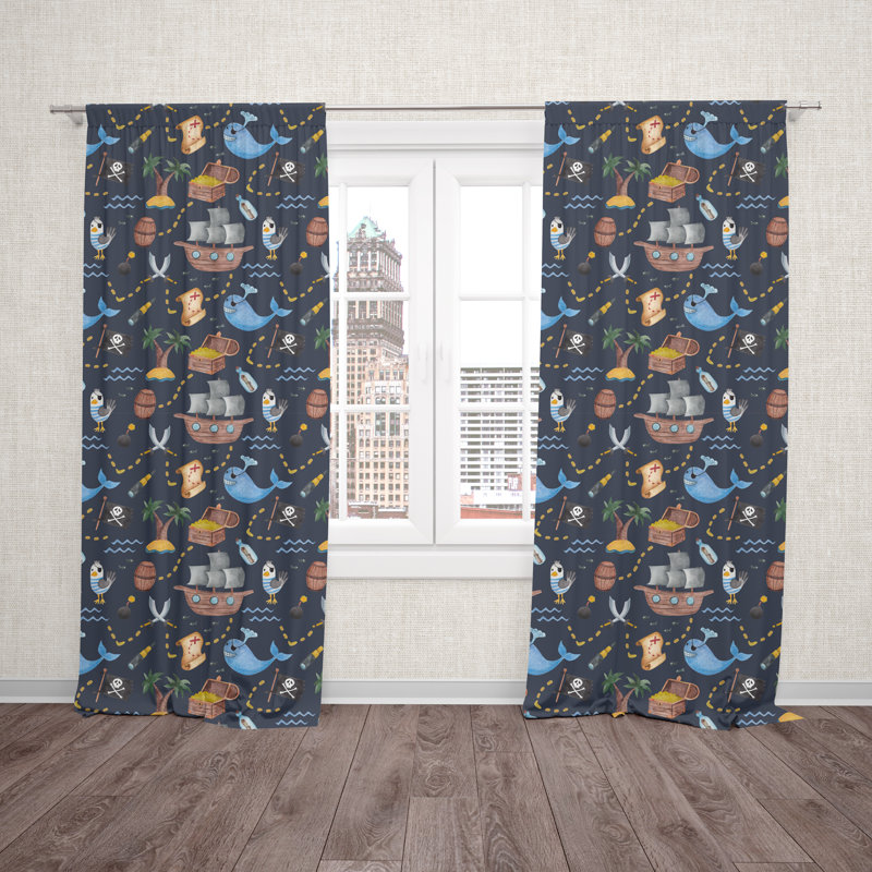 Kadon Room Darkening Curtain, 40" W x 52" L