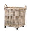Ensemble de 2 paniers en rotin