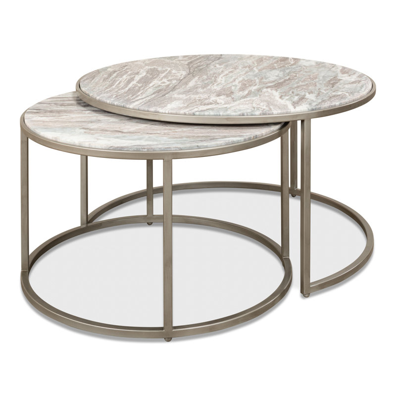 2 - Piece Nesting Coffee Table Set
