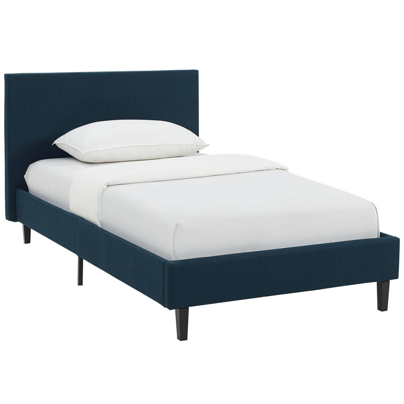 Modway Bed Frame, Azure, Twin