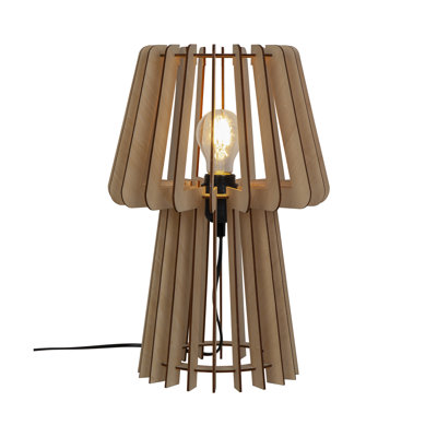 Wood Novelty Lamp