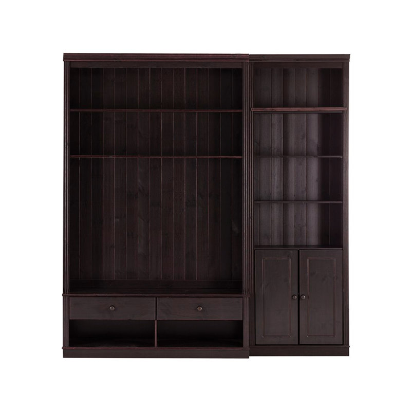 Delmonta Entertainment Center for TVs up to 55", Havana Lacquer