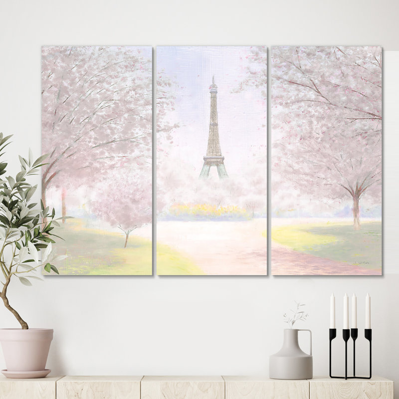 «Pretty Paris», reproduction d'art sur toile tendue, H 28 po x l 36 po x P 1 po