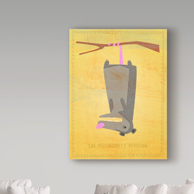 «The Persnickety Opossum» par Kaior, impression sur toile tendue