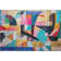 Premium Machine Washable Lubbers AMF1757 Abstract Rug