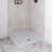 Streamline 32 in. x 32 in. Corner Acrylic Shower Base in Glossy White with Right Drain, Drain Included-117295500