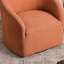 Fauteuil demi-tonneau pivotant de 32 po Charlisse-1213159596