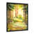 Impression noire sur toile encadrée sélectionné