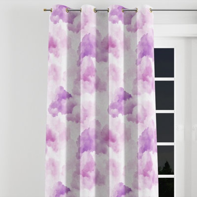 Girls Dreamy Blackout Curtains - Sky Balan Grommet Curtain - 1 Panel