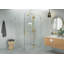 Halo 48 in. x 42 in. x 78 in. 90-degree Fully Frameless Glass Hinged Shower Enclosure-220036161