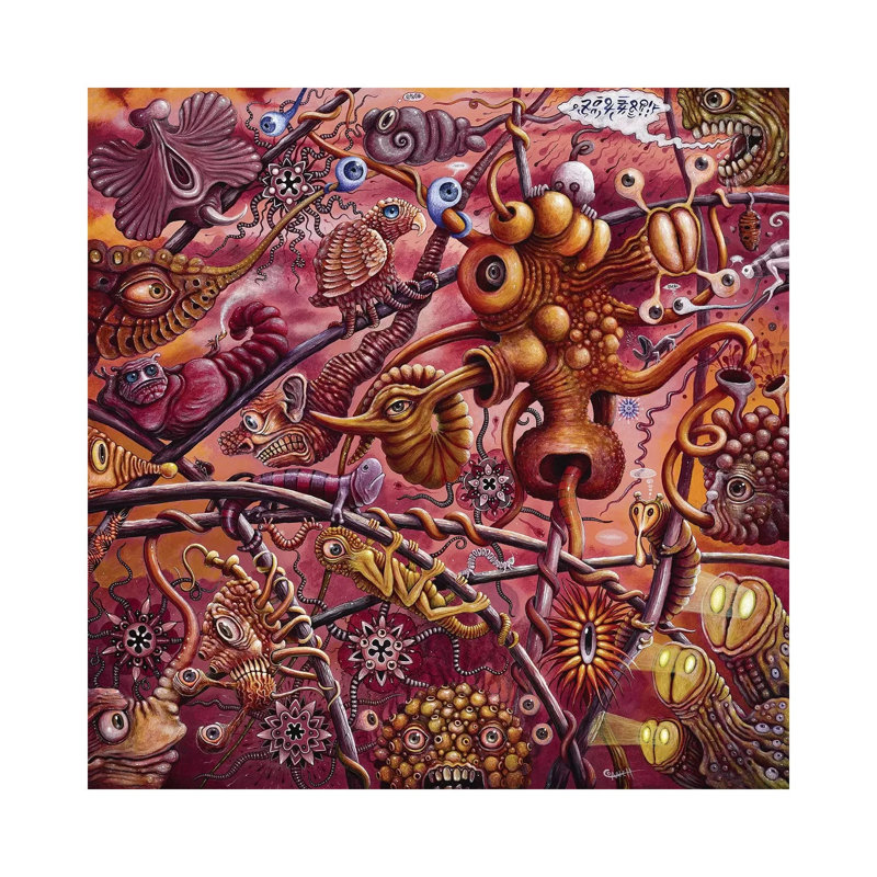 Neurochaos by R.S. Connett - No Frame Print on Canvas