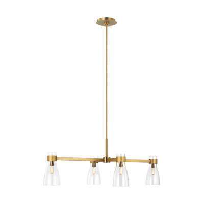 Lustre à cinq lumières Desborough par AERIN