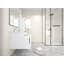 Meuble-lavabo mural double 47 po avec plateau en acrylique Boyu-1101821218