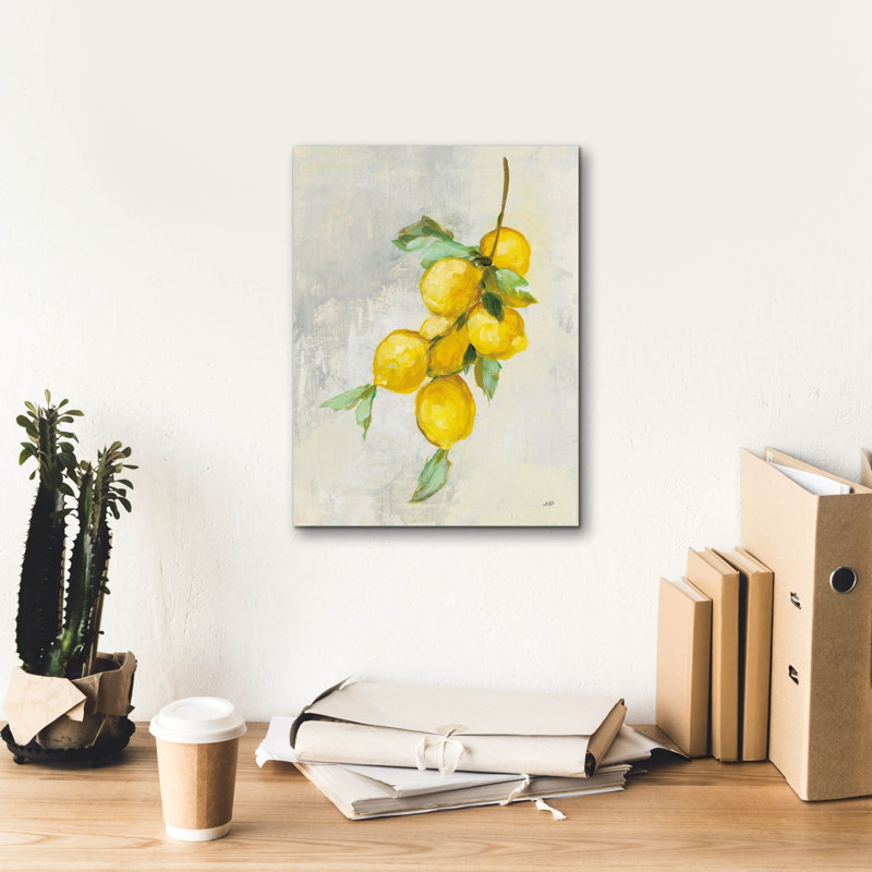 Toile épique «Zest 2» par Julia Purinton, H 16 po x l 12 po x P 0,75 po