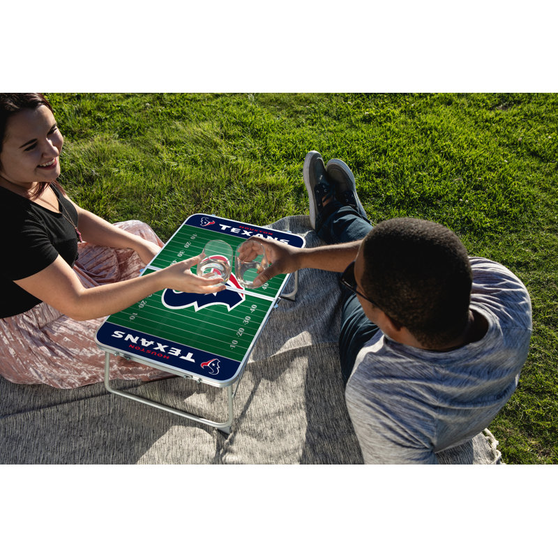 Rectangular Metal Folding Outdoor Picnic Table , 23.6'' in. W 15.75'' in. D