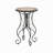 Round Ceramic Outdoor Side Table