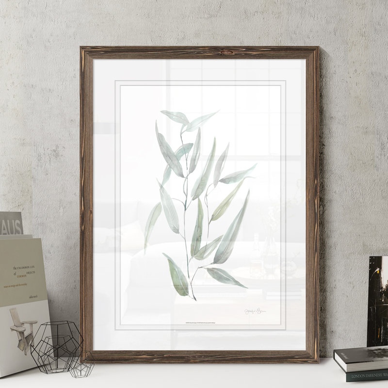 « ethereal eucalyptus i » par paul cezanne-reproduction d’art sur image, H 30 po x l 22 po x P 1,25 po, Papier encadré moka